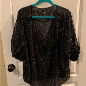 Sheer blouse
